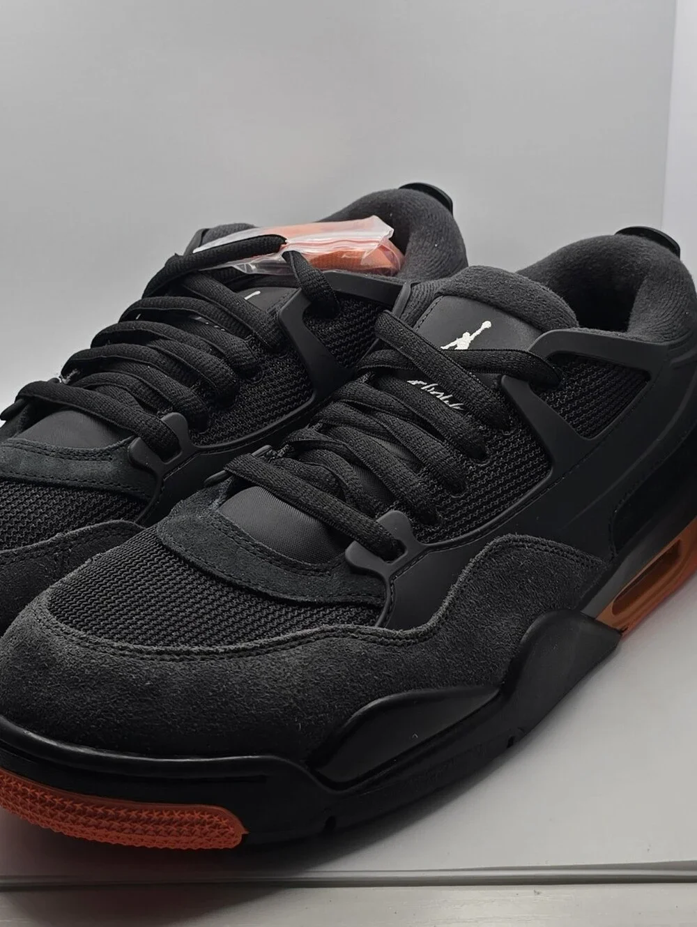 Nike Air Jordan 4 RM Black Starfish Orange Anthracite HF8126-001  Men's 11.5